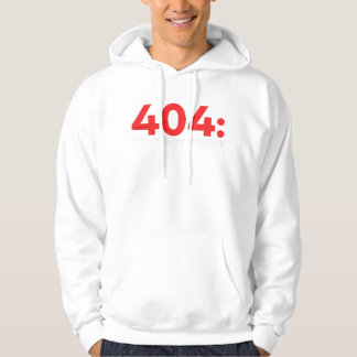 The Error Code That Runs on Confidence Hoodie
