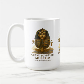 The Eternal Legacy – Grand Egyptian Museum Öppning Kaffemugg
