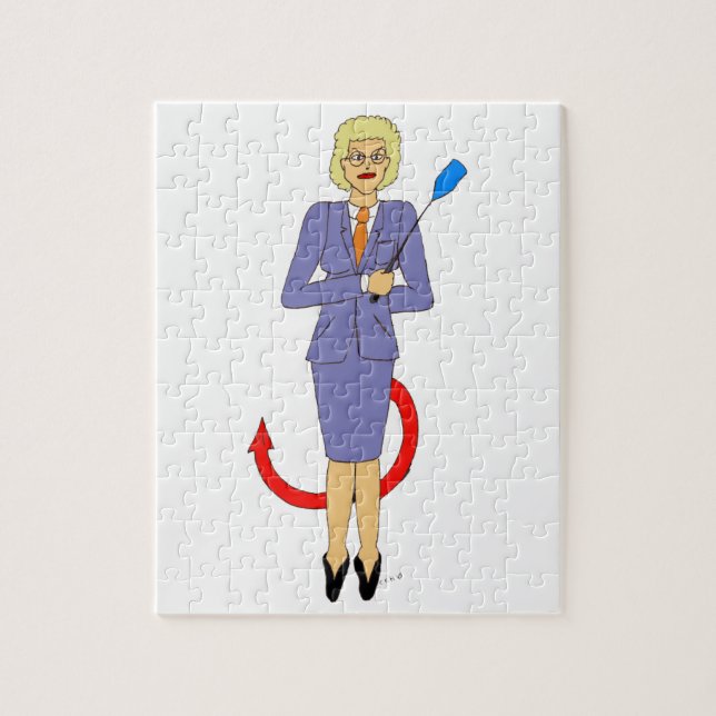 The Evil Teacher Pussel (Vertikal)