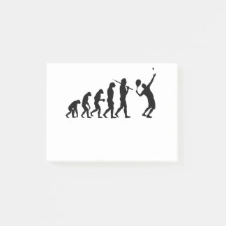 The Evolution of Tennis Post-it Block