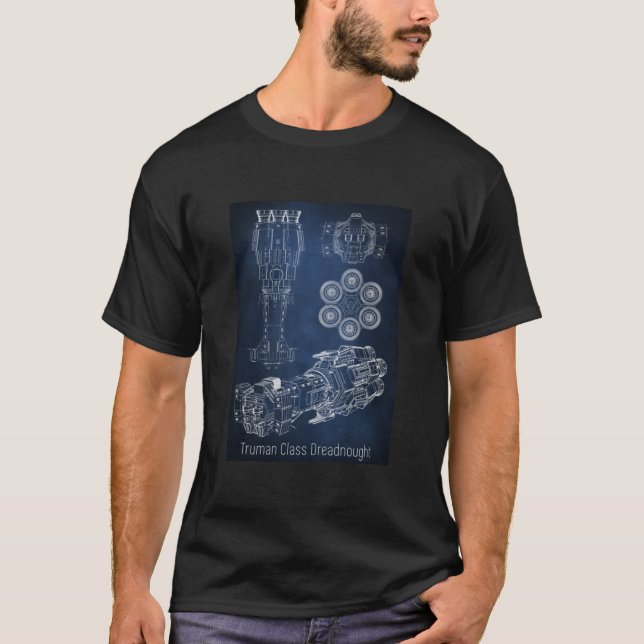 The Expanse Dreadnought Classic T-Shirt (Framsida)