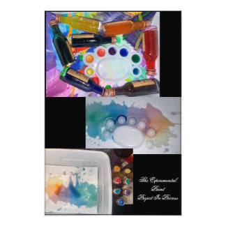 The Experimental Paint Project In Process Fototryck