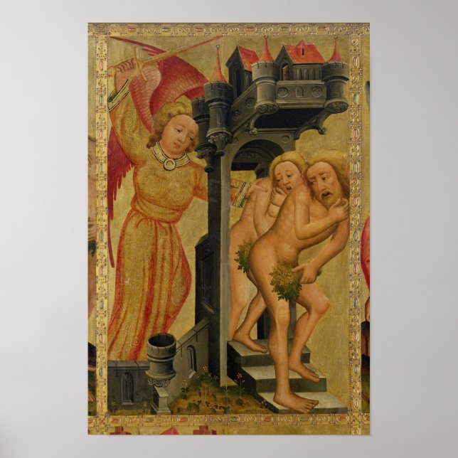 The Expulsion from the Garden of Paradise Poster (Framsidan)