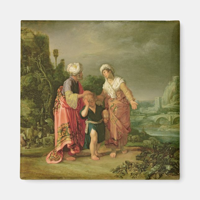The Expulsion of Hagar, 1612 Magnet (Framsidan)