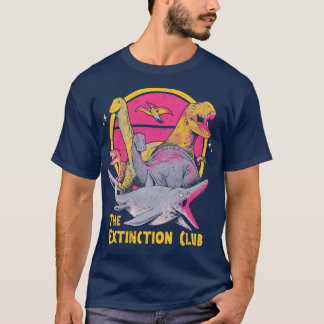 The Extinction Club Pink by Tobe Fonseca T Shirt