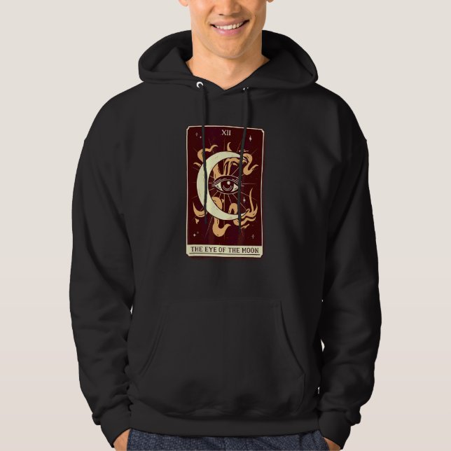 The Eye Of The Moon Tarotkortet Hoodie (Framsida)