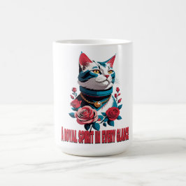 The Eyes of a Noble Feline Kaffemugg