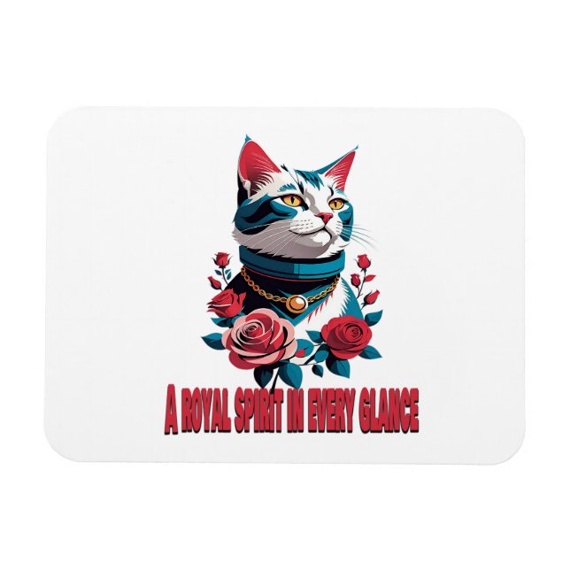 The Eyes of a Noble Feline Magnet (Horisontell)