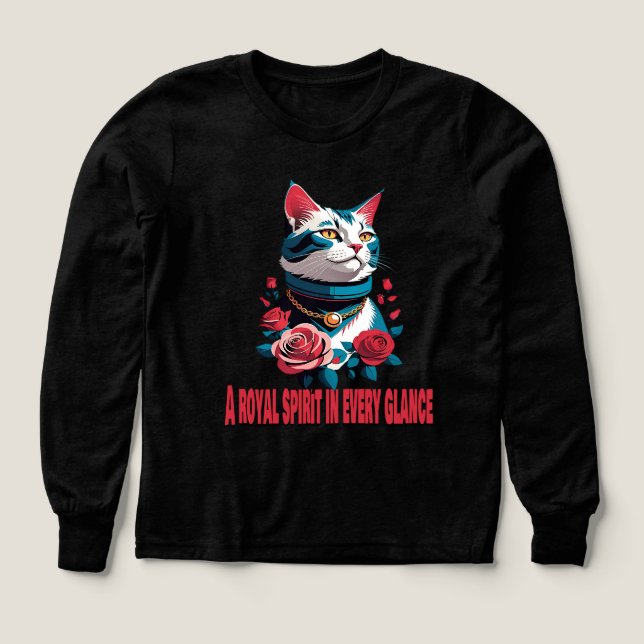 The Eyes of a Noble Feline T Shirt (Design framsida)