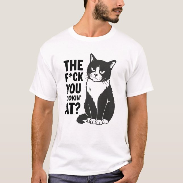 The F*ck You Lookin' Rude T Shirt (Framsida)