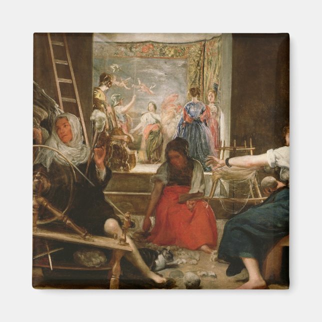 The Fable of Arachne, eller The Spinners, c.1657 ( Magnet (Framsidan)