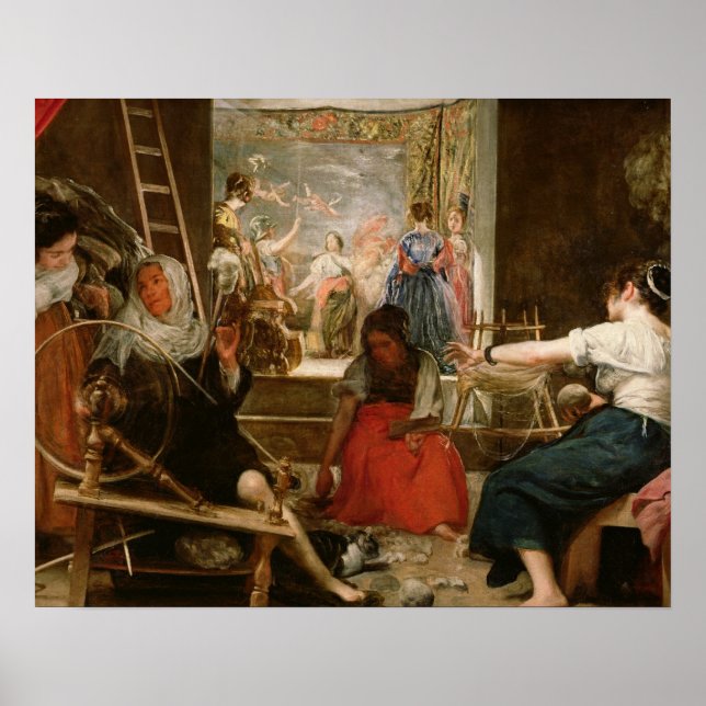 The Fable of Arachne, eller The Spinners, c.1657 ( Poster (Framsidan)