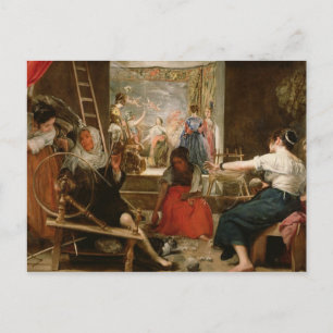 The Fable of Arachne, eller The Spinners, c.1657 ( Vykort