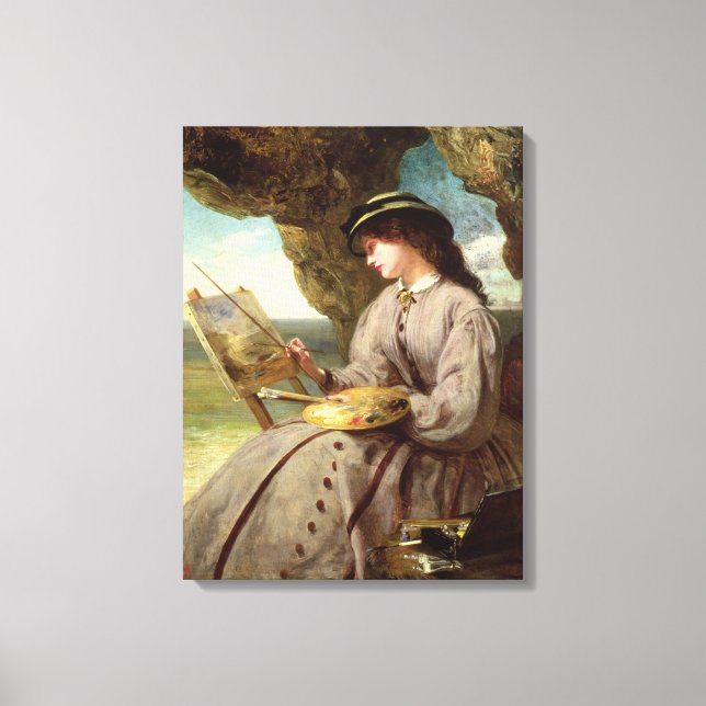 The Fair Amateur, 1862 Canvastryck (Framsida)