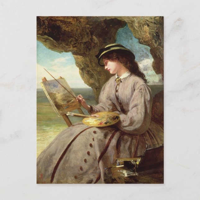 The Fair Amateur, 1862 Vykort (Framsida)