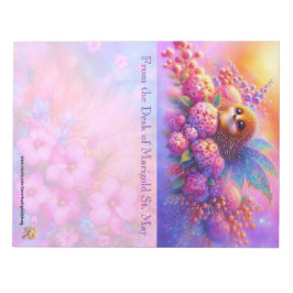 The Fairy Collection: Drömmig Echidna Fairy Notepa Anteckningsblock