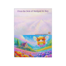 The Fairy Collection: Highland Cow Anteckningsbloc Anteckningsblock