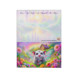The Fairy Collection: Opossum Notepad Anteckningsblock