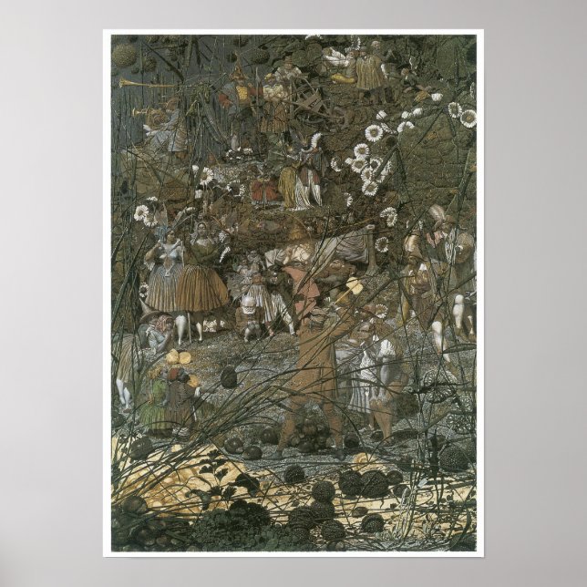 The Fairy Feller's Master Stroke, 1855-64 Poster (Framsidan)
