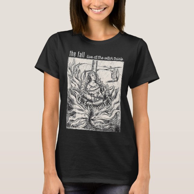 The Fall Live brittisk bandtribut  T Shirt (Framsida)