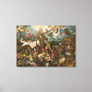 The Fall of the Rebel Änglar, 1562 Canvastryck