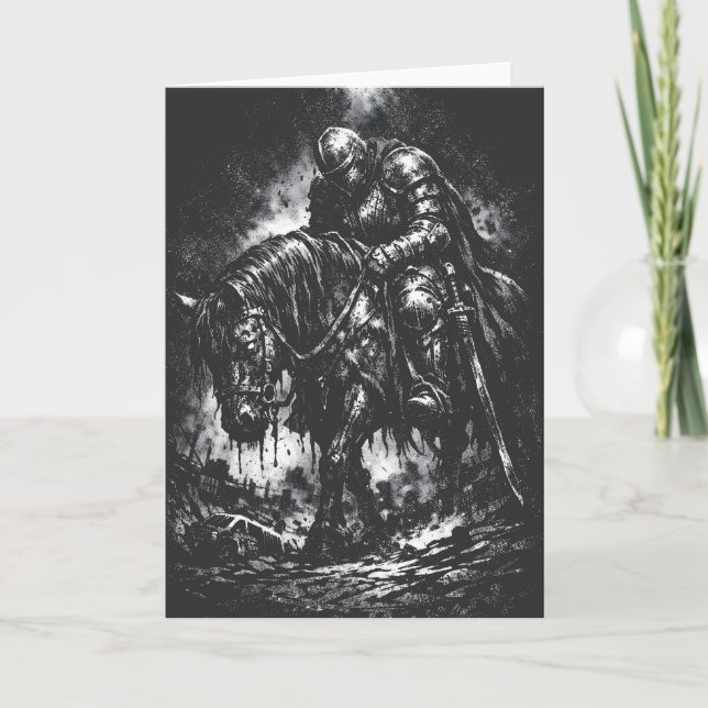 The Fallen Knight av BurnsInHell Kort (Framsida)