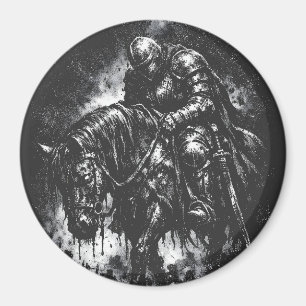 The Fallen Knight av BurnsInHell Magnet