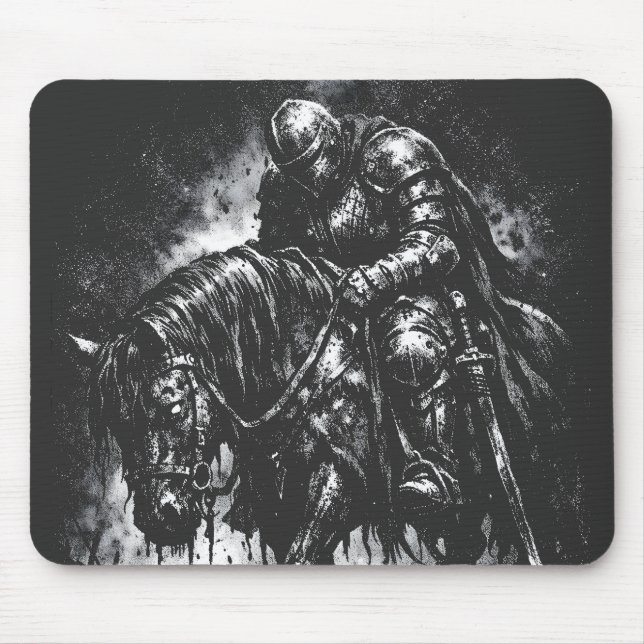 The Fallen Knight av BurnsInHell Musmatta (Framsidan)