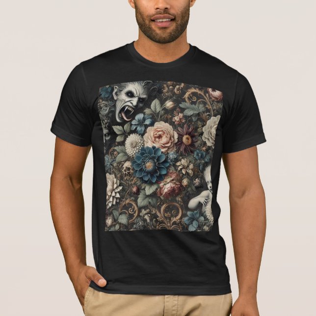 The Fallen Nursery – Gothic Wearable Art T Shirt (Framsida)