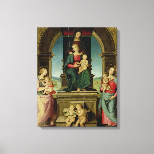 The Family of St. Anne, 1507 Canvastryck (Framsida)
