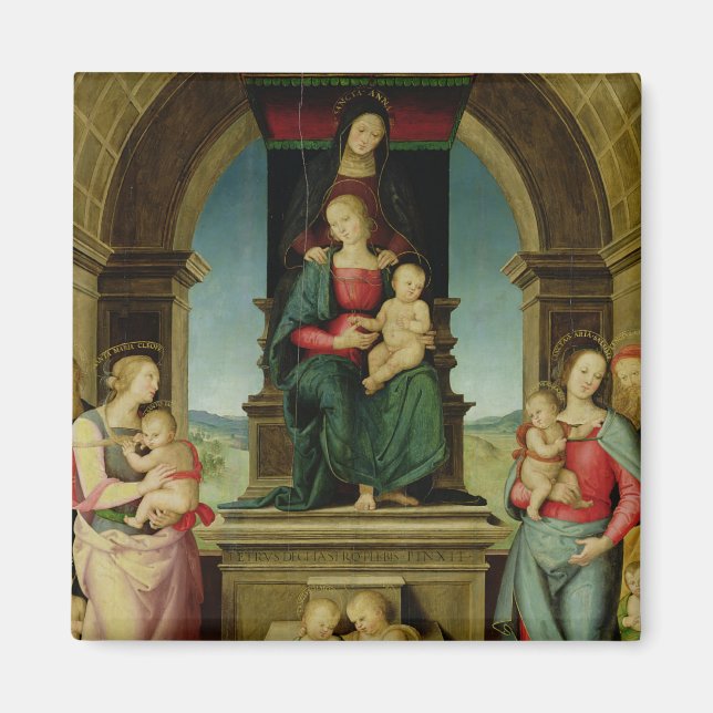 The Family of St. Anne, 1507 Magnet (Framsidan)
