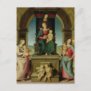 The Family of St. Anne, 1507 Vykort