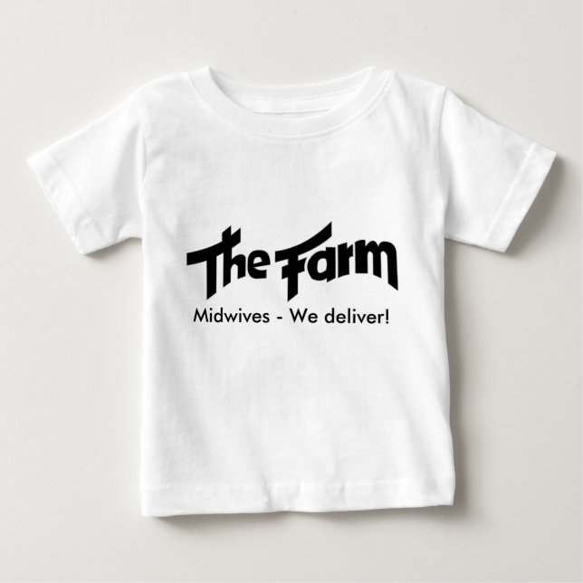 The_Farm barnmorskor - vi levererar! Tee (Framsida)
