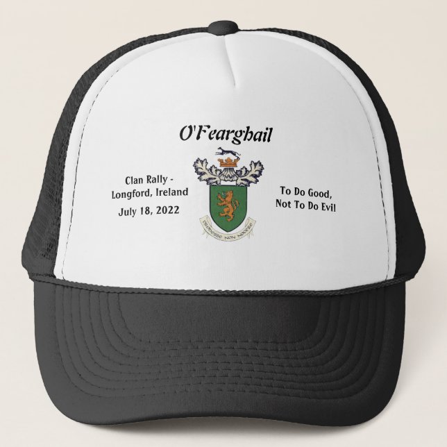 The Farrell Klan of Ireland 2022 RallyTrucker Hat Keps (Framsida)