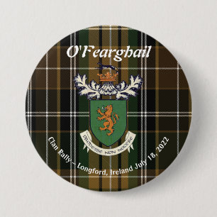 The Farrell Klan of Ireland Rally 2022 Button Knapp
