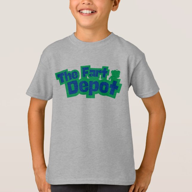 The Fart Depot T Shirt (Framsida)