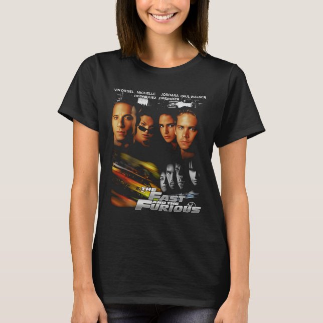 The Fast And The Furious T Shirt (Framsida)
