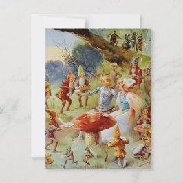 “The Feast” Sagoande konst av E S Hardy Vykort