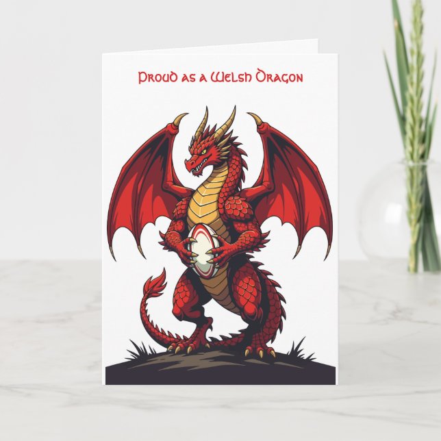 The Fierce Focus Of Kickoff Red Dragon Kort (Framsida)