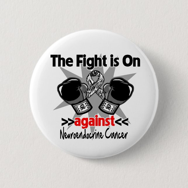 The Fight is On Against Neuroendocrine Cancer Knapp (Framsida)