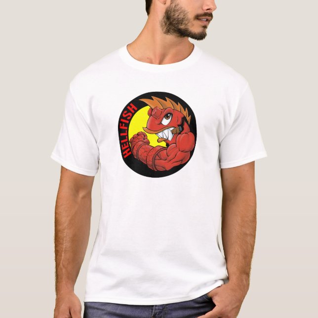 The Fighting Hellfish T Shirt (Framsida)