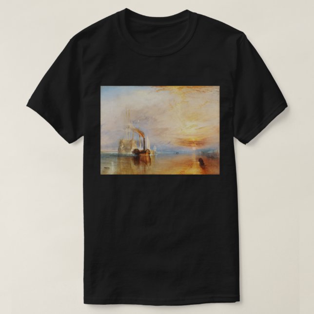 The Fighting Temeraire, efter artisternas Turner,  T Shirt (Design framsida)