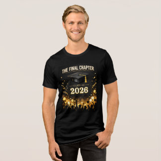The Final Chapter Elegant Graduation Party Custom T Shirt