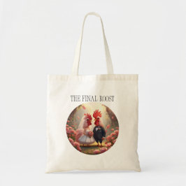 The Final Roost – Söta Tuppbröllop Möhippa Tygkasse