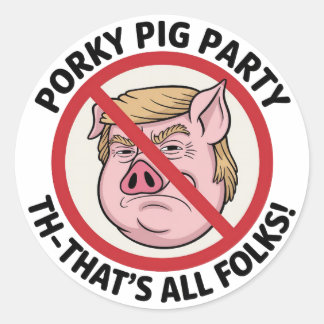 The Final Snort: Ending the Political Monopoly Runt Klistermärke