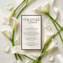 The Finer Details Espresso Brun