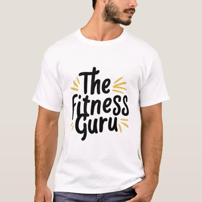 The fitness Guru T Shirt (Framsida)