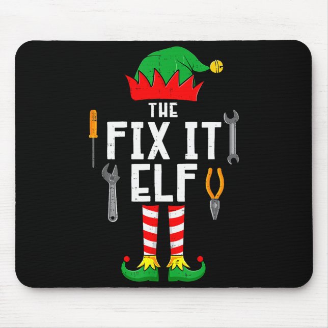 The Fix It Elf Christmas Family Matching Xmas Grou Musmatta (Framsidan)