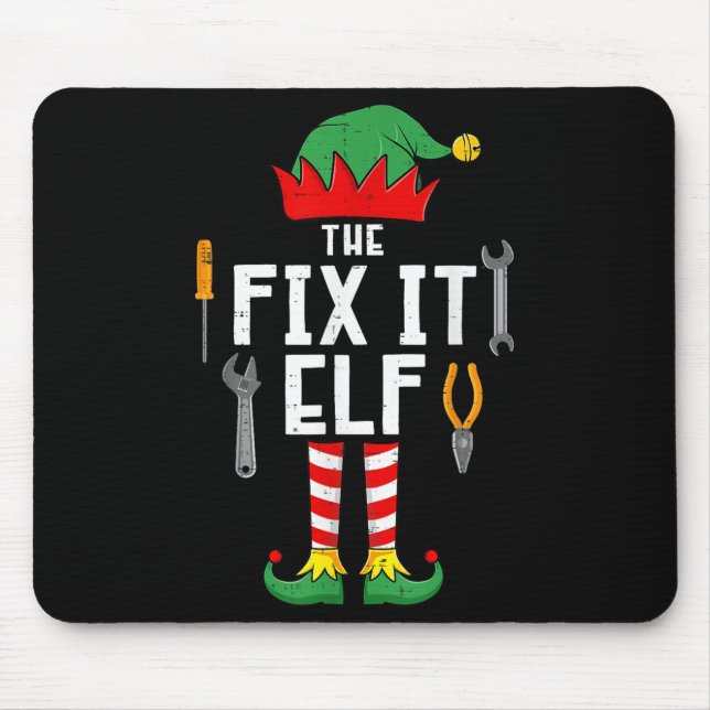 The Fix It Elf Christmas Family Matching Xmas Grou Musmatta (Framsidan)
