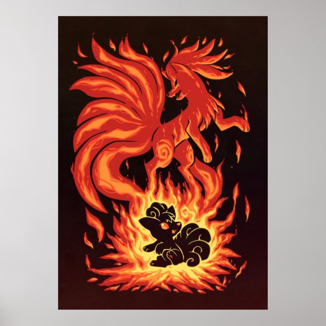 The Flame Tailed Fox Within Poster (Framsidan)